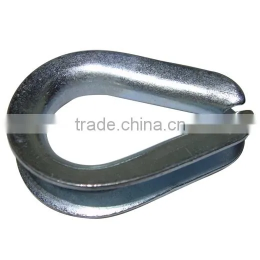 hot dipped galvanized marine rope thimble of China manufacturing