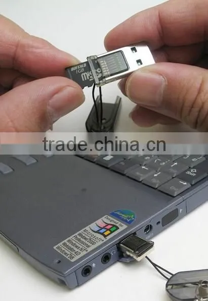 Thumb Design High Speed Memory Card Reader ,TF Card Reader ,SD Card Reader