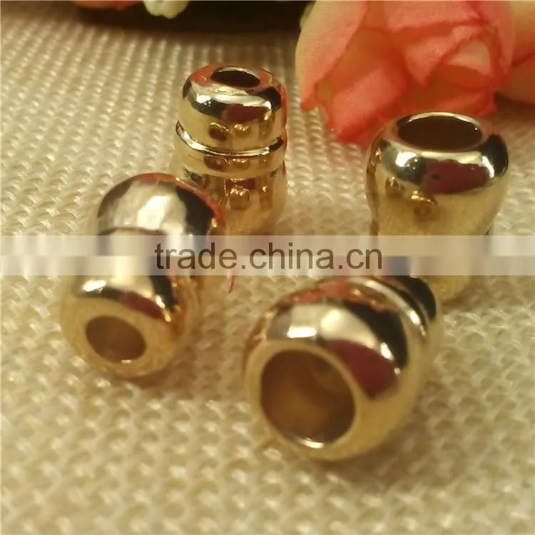 gold cord end cord end stopper metal cord end