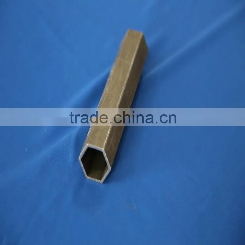 Surface glossy seamless hexagonal steel tube and hexagon steel pipe