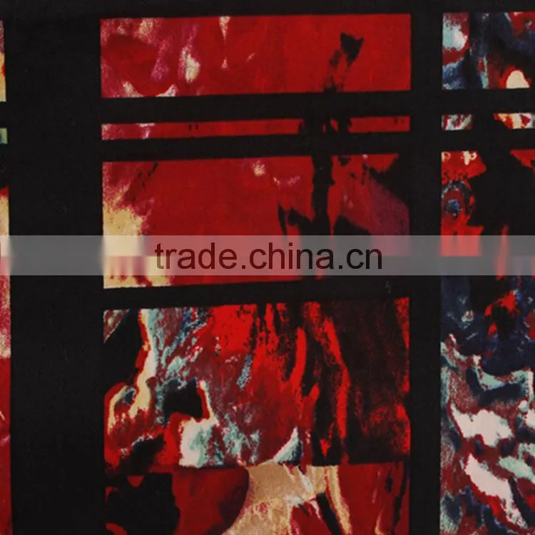 100% cotton fabric printing knit jesrey textiles china wholesale use for lady clothing