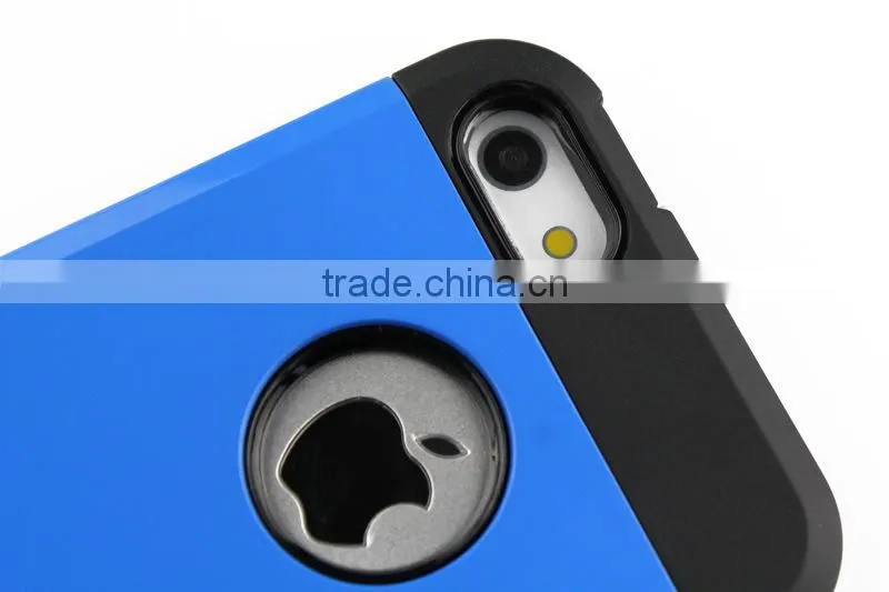 2014 newest 3d phone case for iphone 4/5/5s/5c, Slylish TPU+PC shockproof slim armor phone case for iphone 5 5s