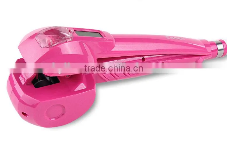 Newest Disign Purple Electric Profeessional Hair Straightener With Brush