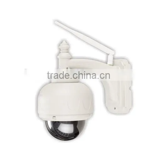 Wireless outdoor zoom megapixel IP camera