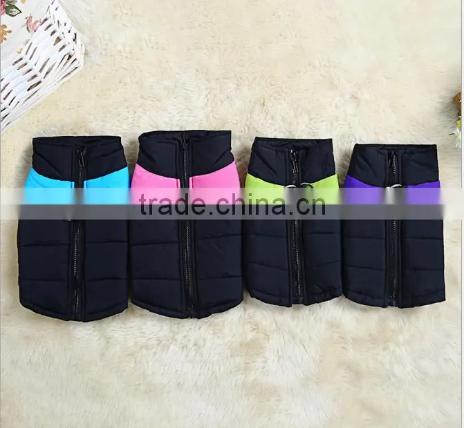100% polyester dog and pet body warmer dog vest wholesale