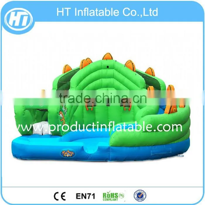 Customized Kids Inflatable slide, Cheap inflatable PVC Circular Water Slide