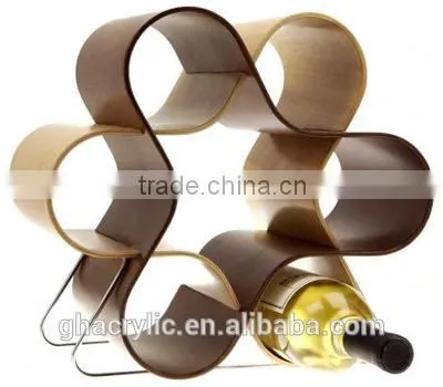 GH-RZ248 2014 Shenzhen Guihe Factory Direct Sale Acrylic wine bottle rack display with good quality