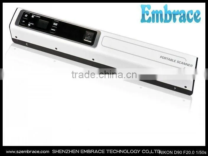 New coming skypix 1200dpi auto-feed scanner with rechargable battery