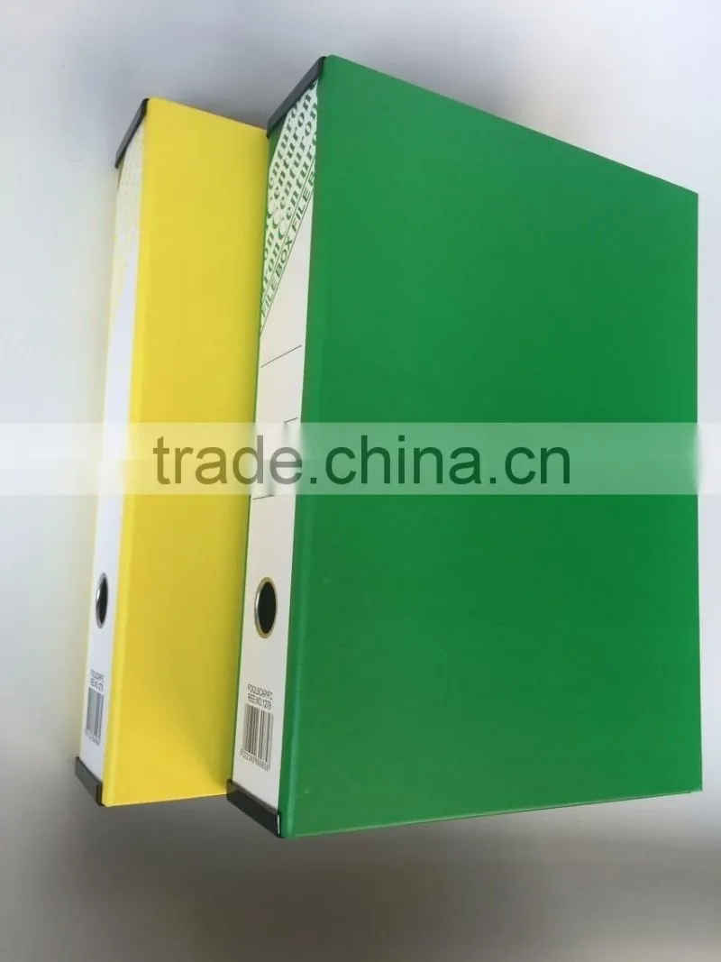 2016 New Style Factory Price Paper FC 3inch Box File