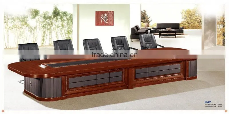 super huge office mdf wood conference table factory sell directly HP33