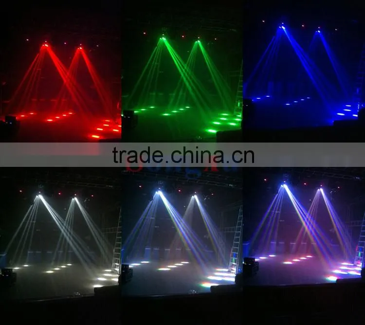 christmas lights rgbw 4in1 8x10w led spider dj moving heads for stage party