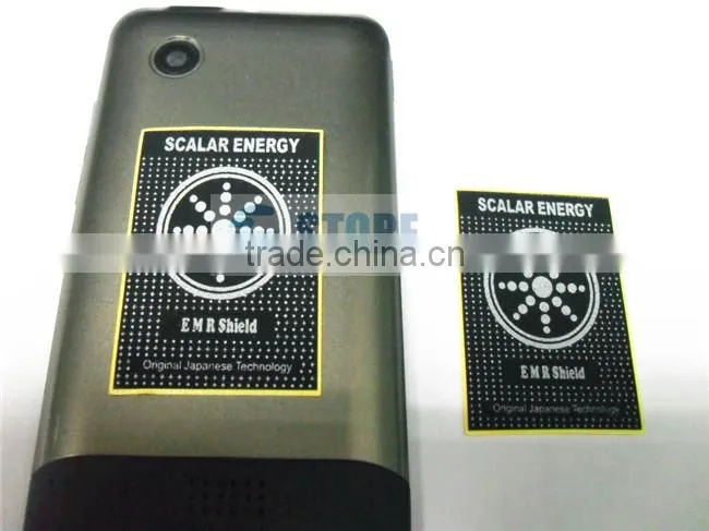 Scalar Quantum Shield Anti Radiation Sticker For Mobile Phone Against EMP&EMR