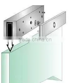 280kg 600lbs Single door magnetic lock with LED signal feedback PY-EL5-4