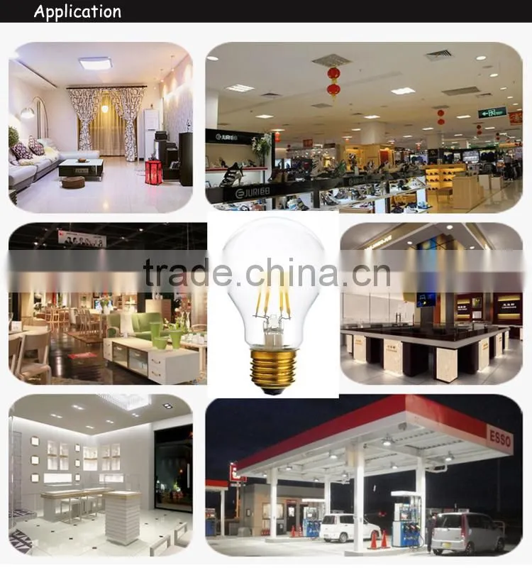 Dimmable A19 E27 LED Light Bulbs, Brightest 60W Incandescent Bulbs Equivalent, 660lm, Warm White