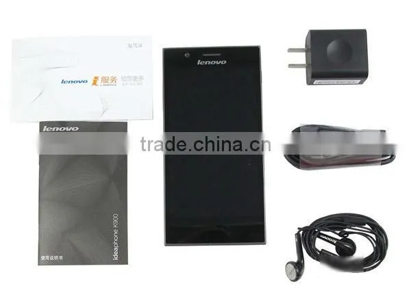 Lenovo K900 Intel Atom Z2580 Dual core Android 4.2 16GB ROM 5.5inch IPS 3G smartphone support Multi-languages