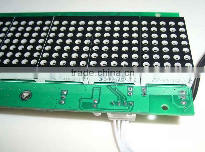 A750 remote led display,led car message sign board