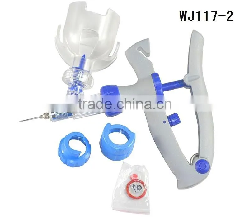 WJ117-2 2mL E2 Type Veterinary Plastic Continuous Syringe