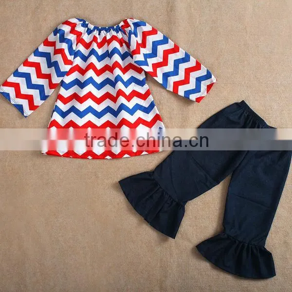 Hot sale!! 2016 top 100 little model Tank top dress With Pants In Set-sweet style designs for girls