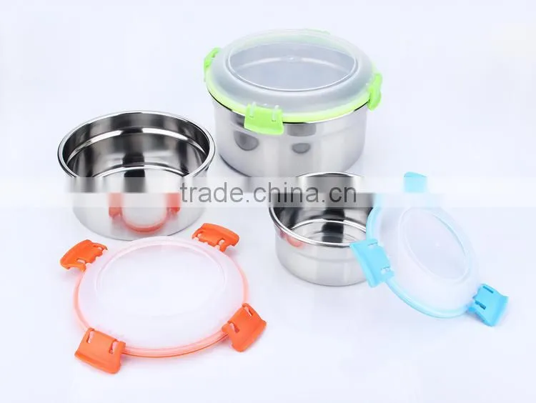 lock lock stainless steel take out food container soup bowl with lid