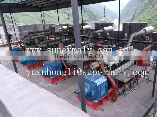 1MW natural gas generator from supermaly power with low speed