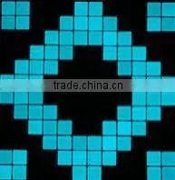 glow in the dark glass mosaic tile