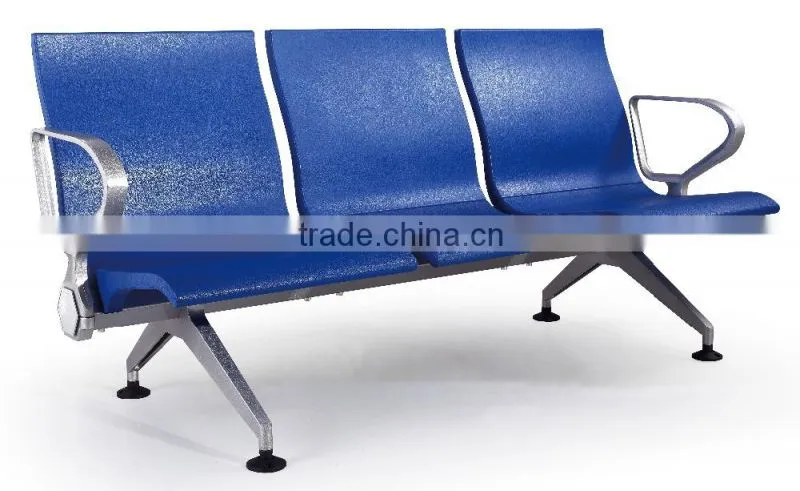 3 seater airport chair PU airport seating