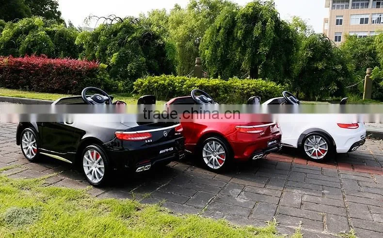 Licensed Mercedes Benz S63 Licensed Kids Electric Toy Ride on Car 12v Battery Powered