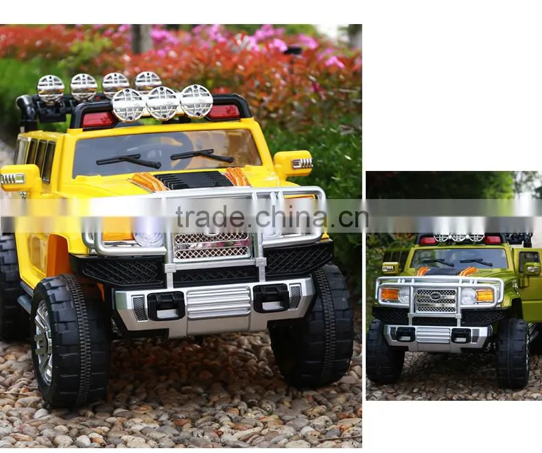 New product Battery Power remote control ride on hummer for boy JJ255