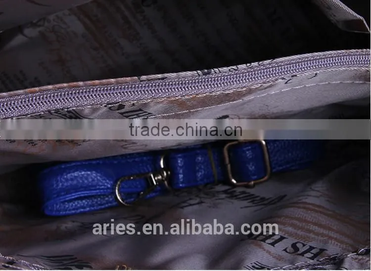 Europe newest style fashion ladies shoulder bag, new design ladies hand shopping bag