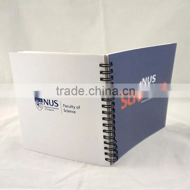 2015 customed PVC cover spiral notebook