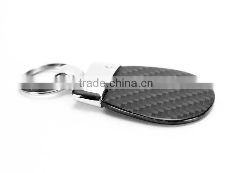 Grenade Shaped Carbon Fiber Keychain, Various shapes carbon fiber keychain