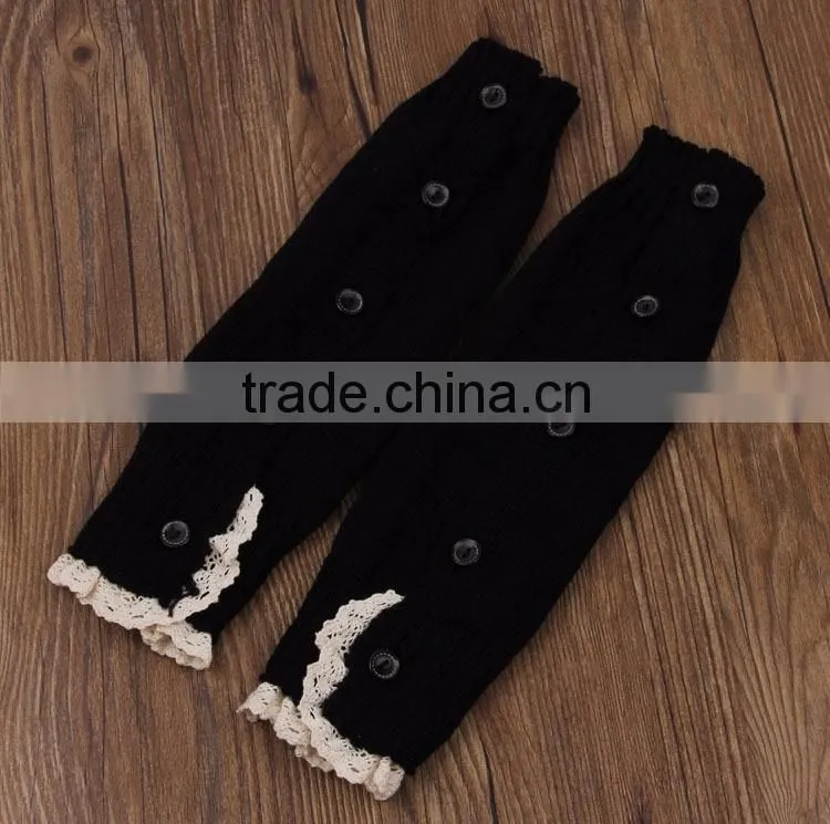 2015 Wholesale Acrylic Crochet Baby Girl Leg Warmers Knitting Leg Warmers For Kid
