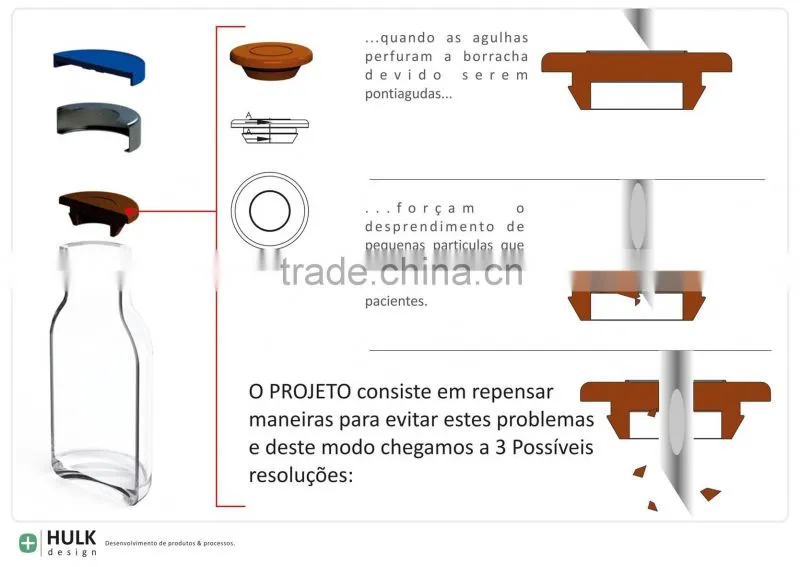 Special seal for ampoules vial