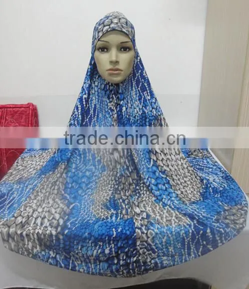H303 latest big size print muslim hijab,islamic scarf,pray hijab