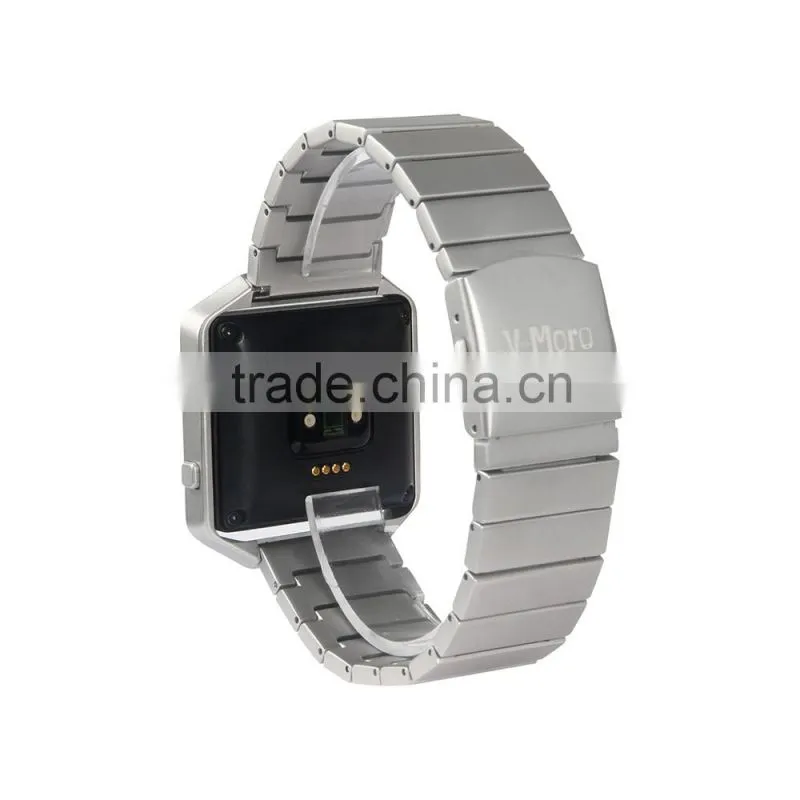 Luxury Stailess Steel Strap For Fitbit Blaze Smart Watch Band link Bracelet