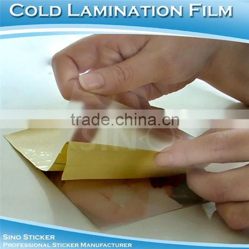 Glossy Matt Cold Laminating Vinyl Protection PVC Film