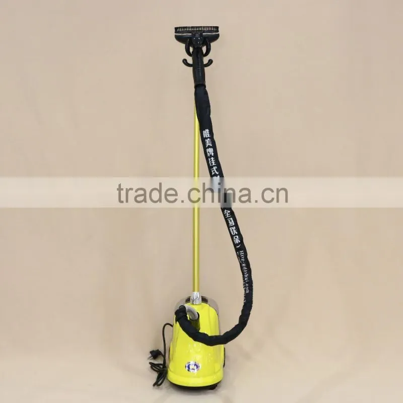 Professional portable hanging fabric garment steamer