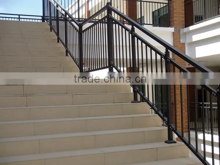 Decorative indoor fencing wrought iron stair handrail wrought iron staircase
