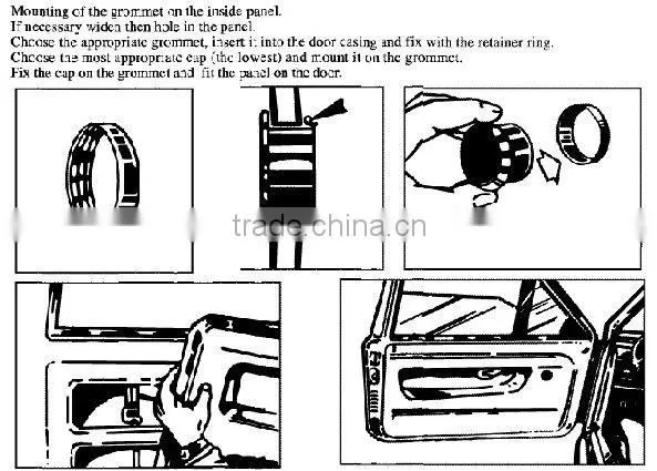 Power window motor, Power window raising motor,power window rolling up, with power window switch, worm type (PW803)