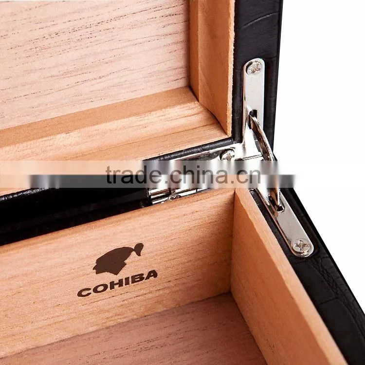 High-end custom pine wood cigar gift box wholesale