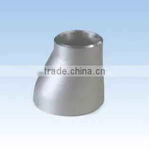 large diameter butt welded seamless stainless steel reducer