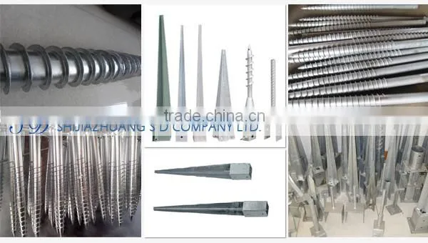 Competitive price guaranteed quality concrete post supports