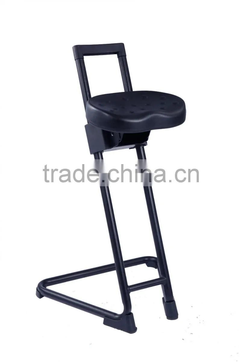 2016 Top selling products adjustable leather lab stool chair