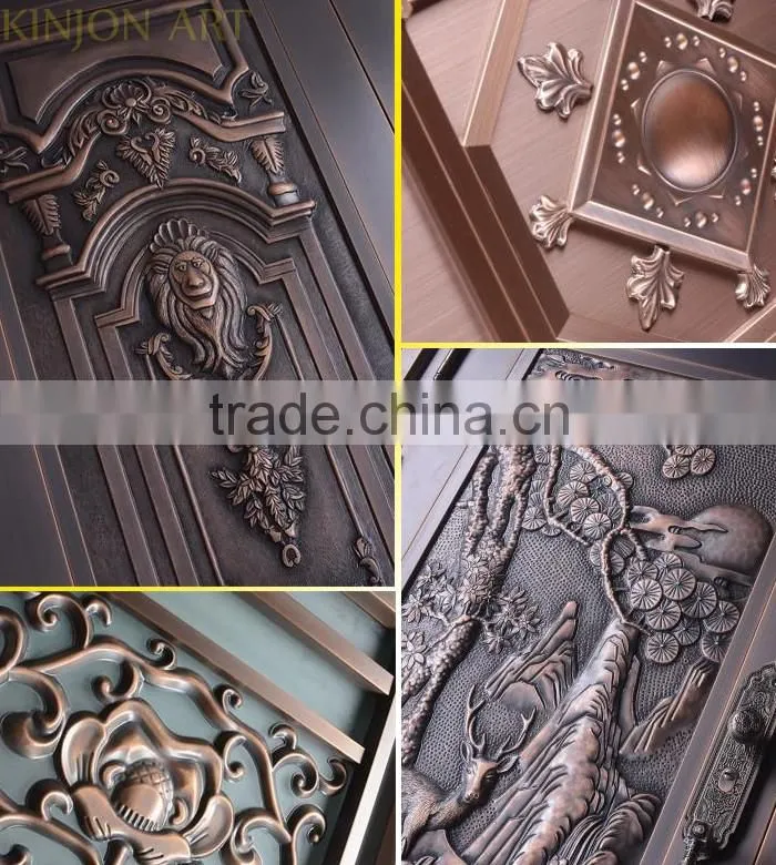 Villa copper painting copper art bronze ART