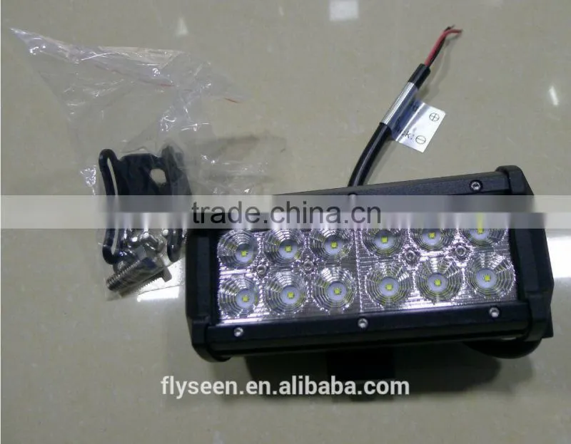 Factory wholesale 7inch Double row led light bar ,36W Car led light bar