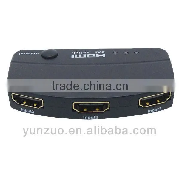 hdmi switch repeater 3X1