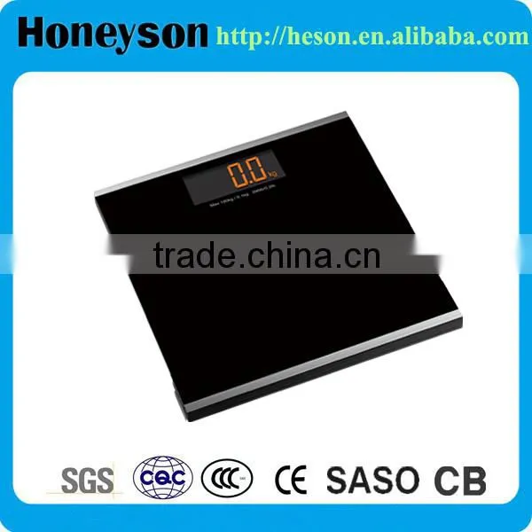 BG-1001tempered glass Hotel Bathroom Scale black 396lb hotel digital bathroom scale digital weighing scales for hotel guest room
