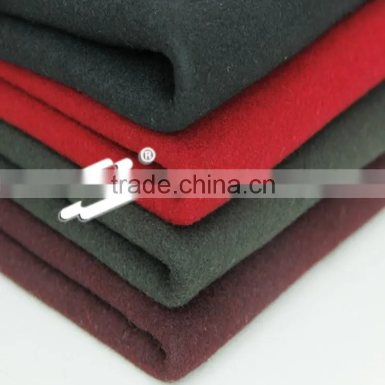 SDL-Z1620 2017 plain color wool fabric for overcoat