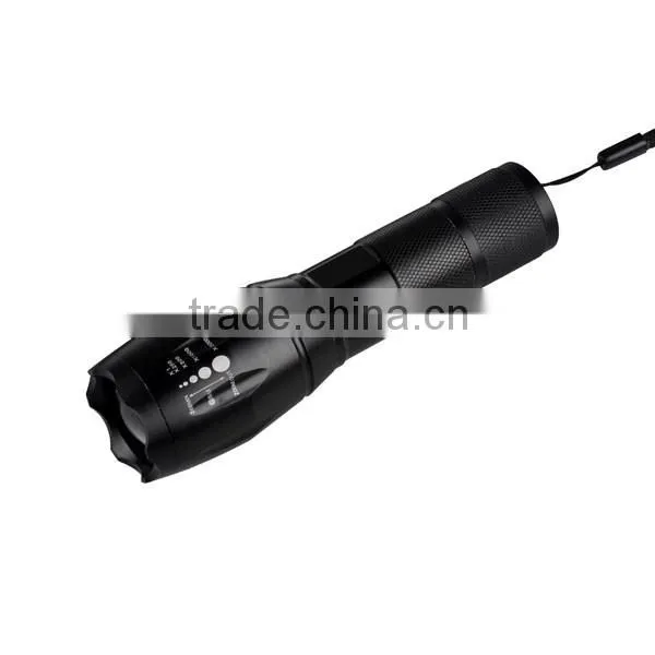 Glow In The Dark Button G700 Style LED Tactical Flashlight XM-L T6