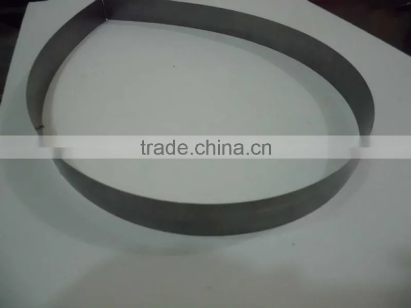 Printing of stainless steel doctor blade